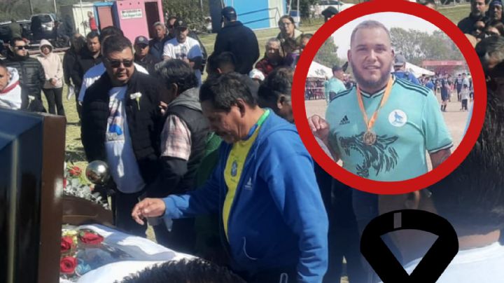 Le dan el último adiós a Martín Quiroz, 'Toto', delegado de Lobos Negros y querido jugador de Nuevo Laredo