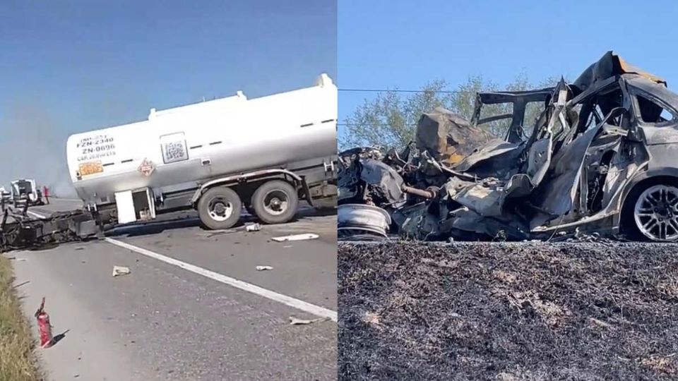 Tragedia en la carretera Victoria-Zaragoza