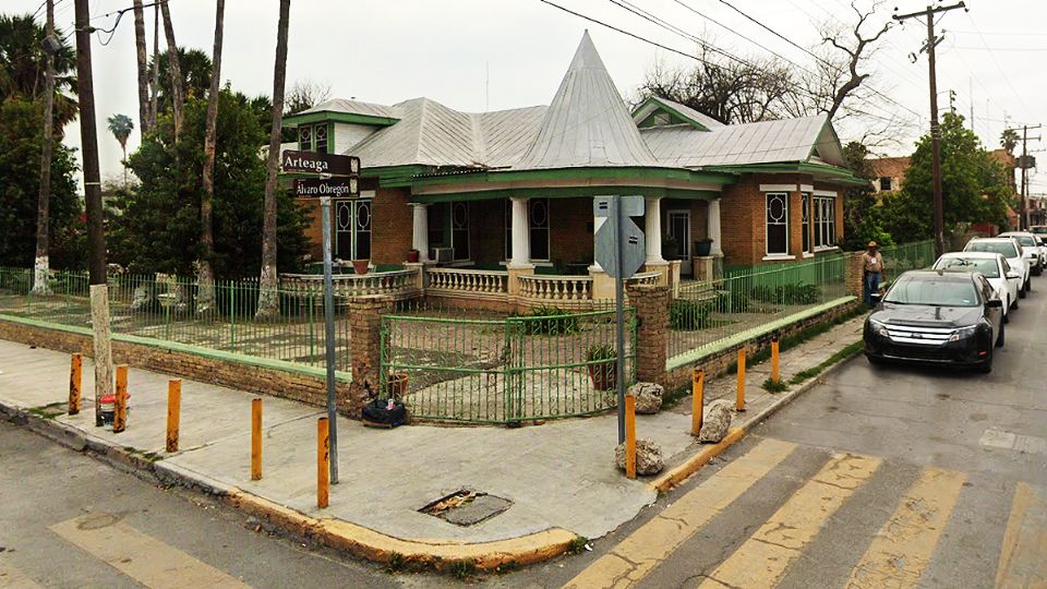 La histórica casa del cono de Nuevo Laredo.