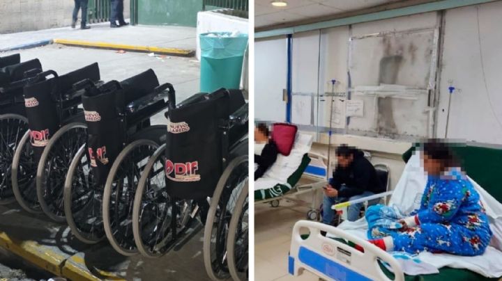 Entrega Municipio camas hospitalarias y sillas de ruedas al IMSS tras denuncias