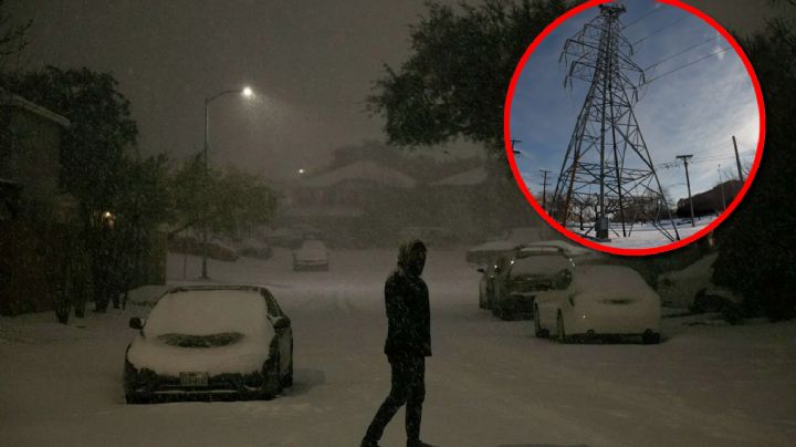 Texas: tormenta de nieve enciende las alarmas; red eléctrica podría colapsar