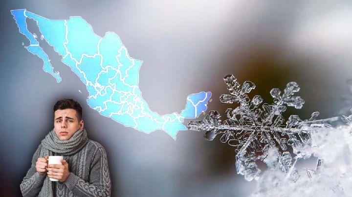 Tormenta invernal amenaza con -20 °C; afectaría a estos estados de México