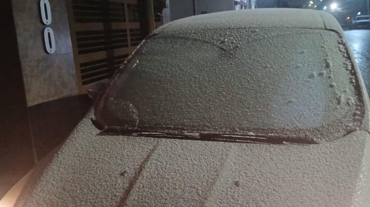 Ciudad Acuña se pinta de blanco con nevada; ¿hay probabilidades en Nuevo Laredo?
