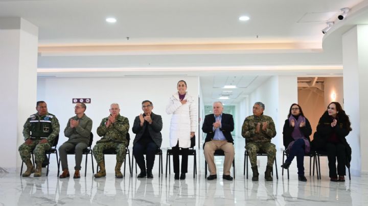 Sheinbaum da banderazo de salida a Aduana de Nuevo Laredo; permitirá mayor eficiencia