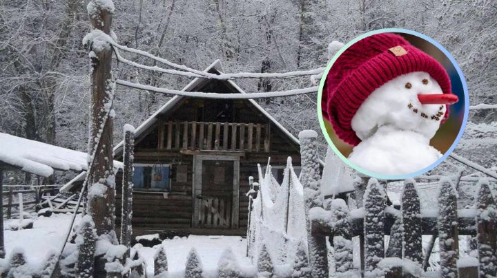 ¿Dónde está nevando en México?; destinos que se pintan de blanco durante el primer puente del año