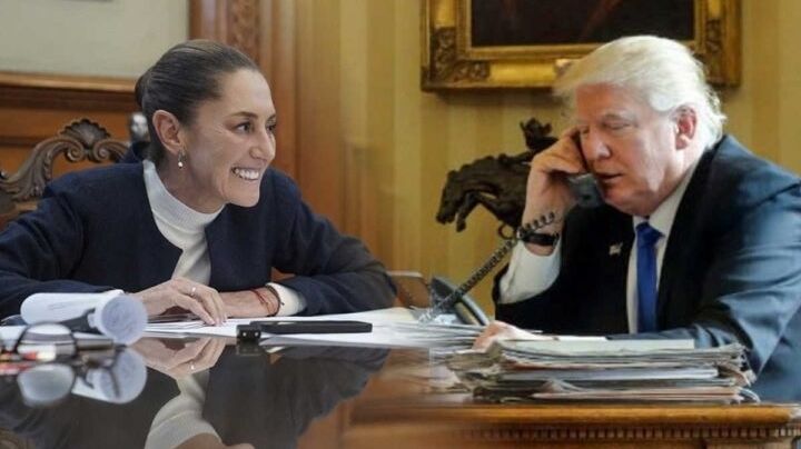 'Vamos muy bien en seguridad', afirma Sheinbaum tras llamada con Trump