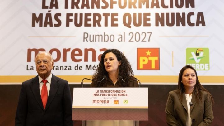 Sheinbaum celebra que Morena, PT y Verde refrenden alianza rumbo a 2027