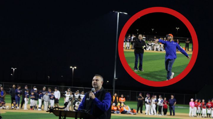 Inauguran complejo de deportes Buenavista en Laredo; beisbol, softbol y futbol podrán practicarse