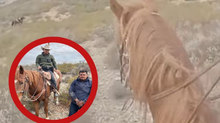 Como en el 'Viejo Oeste': DPS arresta a caballo a peligroso hondureño en un rancho | VIDEO