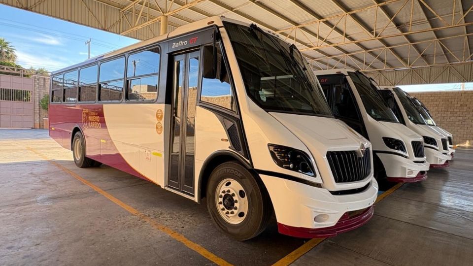 Nuevas unidades de transporte público.
