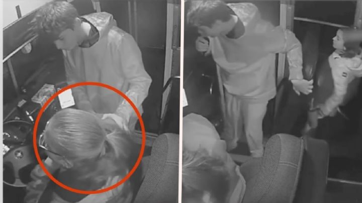 Niño se convierte en héroe; salvó a conductor de autobús de morir | VIDEO