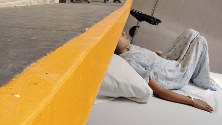 Niña de Nuevo Laredo que cayó en filo de banqueta perderá riñón; madre pide ayuda