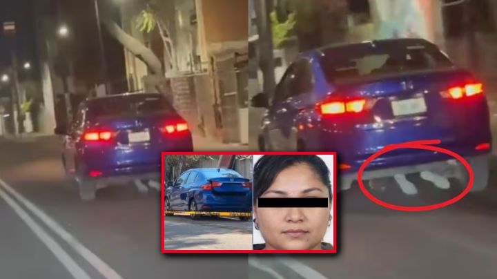 Cuatro días prófuga; identifican y ordenan detener a mujer que arrastró a motociclista en la CDMX