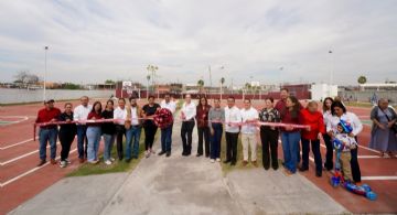 Colonia Nueva Era se actualiza en materia deportiva; inauguran espacios para practicar deporte