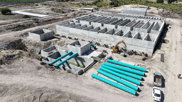 Avanza segunda fase de planta potabilizadora en la Presa Vicente Guerrero; inversión supera los 600 mdp