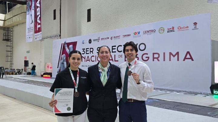 Destacan estudiantes de la UAT en Nacional de Esgrima