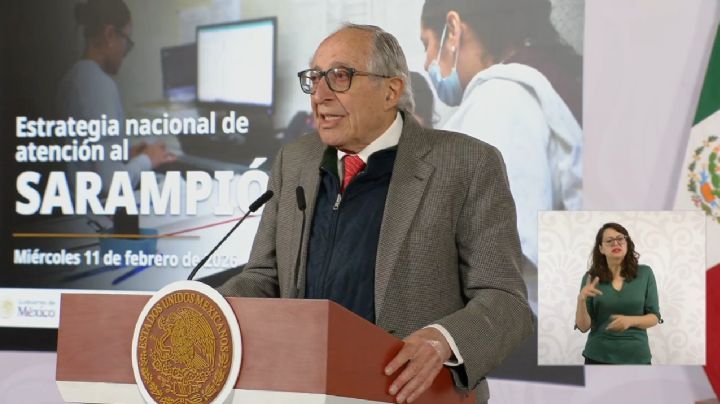 Secretaría de Salud presenta estrategia nacional contra el sarampión y refuerza vacunación