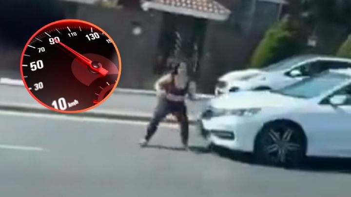 ¿A qué velocidad iba el carro que impactó a Hortensia en avenida Leones?; esto estima la IA