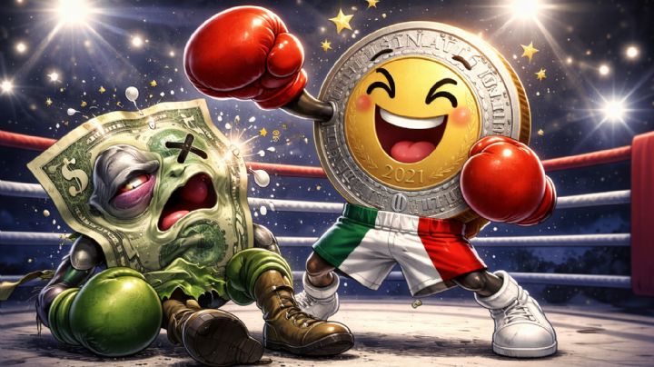 Peso mexicano le da una paliza al dólar; tipo de cambio del dólar HOY 12 de febrero del 2026