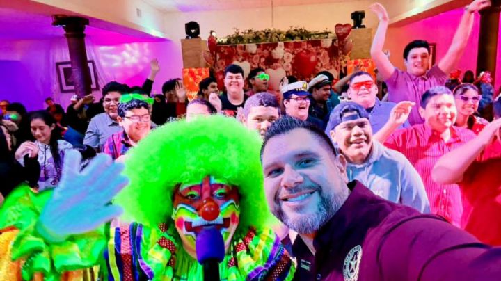 Estudiantes de educación especial de Laredo celebran a lo grande el Día de San Valentín