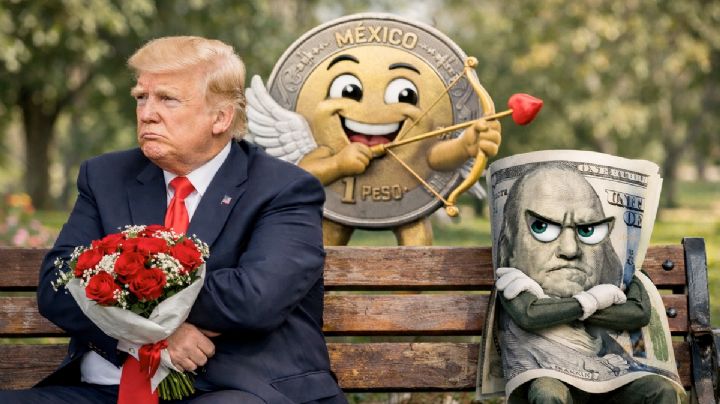 Mala relación de Trump y el dólar benefician al peso mexicano; tipo de cambio al cierre HOY 13 de febrero