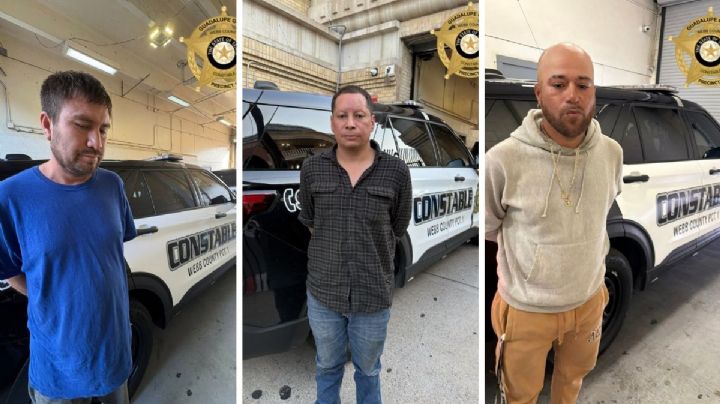 Arrestan a cuatro peligrosos sujetos en el Condado de Webb; de esto se les acusa