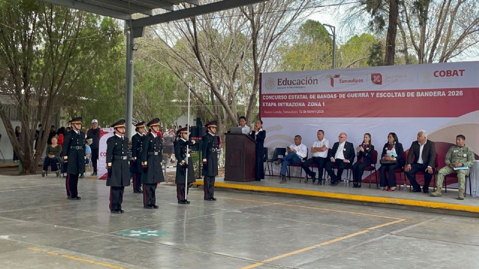 Coordinación, la palabra clave para aquellos que participaron en el Concurso Regional de Bandas de Guerra.
