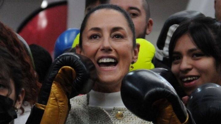 Sheinbaum lanza 'Boxea por la Paz' con beca mensual y seguro para entrenadores