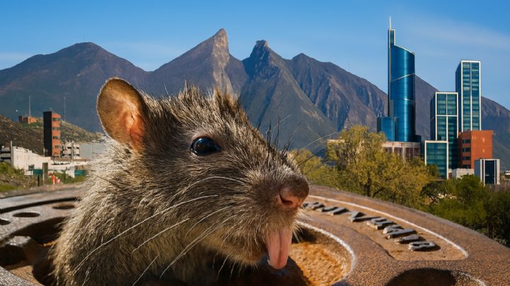 Captan 'plaga' de ratas en Monterrey; comerciantes y peatones encienden la alerta sanitaria | VIDEO