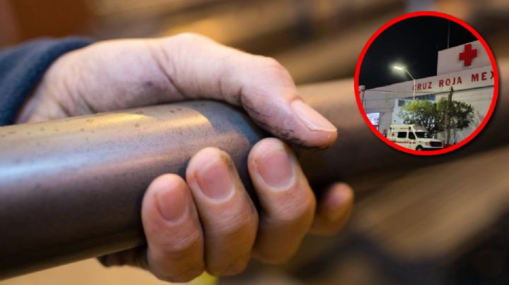 Joven es golpeado brutalmente con un tubo al defender a su madre y hermana