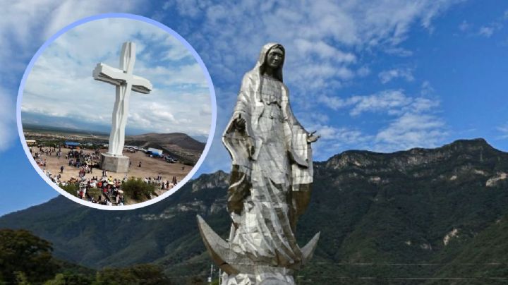 Virgen de la Misericordia y Cruz de la Esperanza toman fuerza; impulsan obras en El Chorrito y Tula