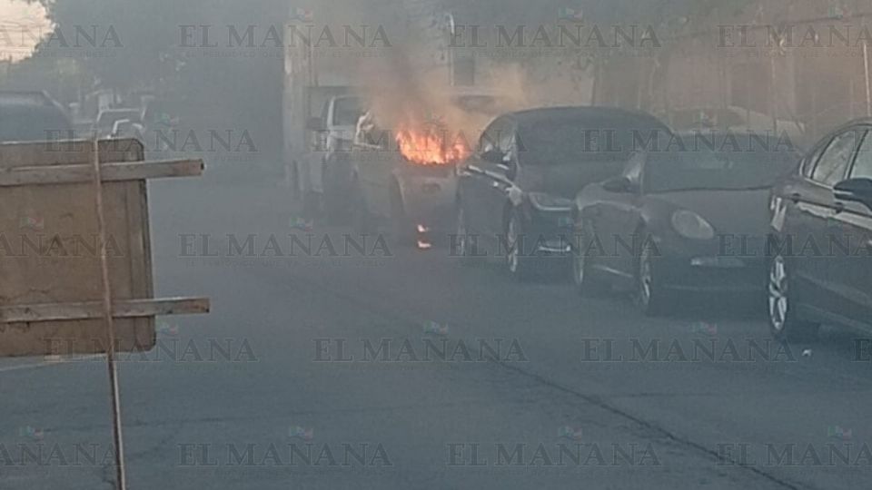 Un incendió alertó a los bomberos de Nuevo Laredo.