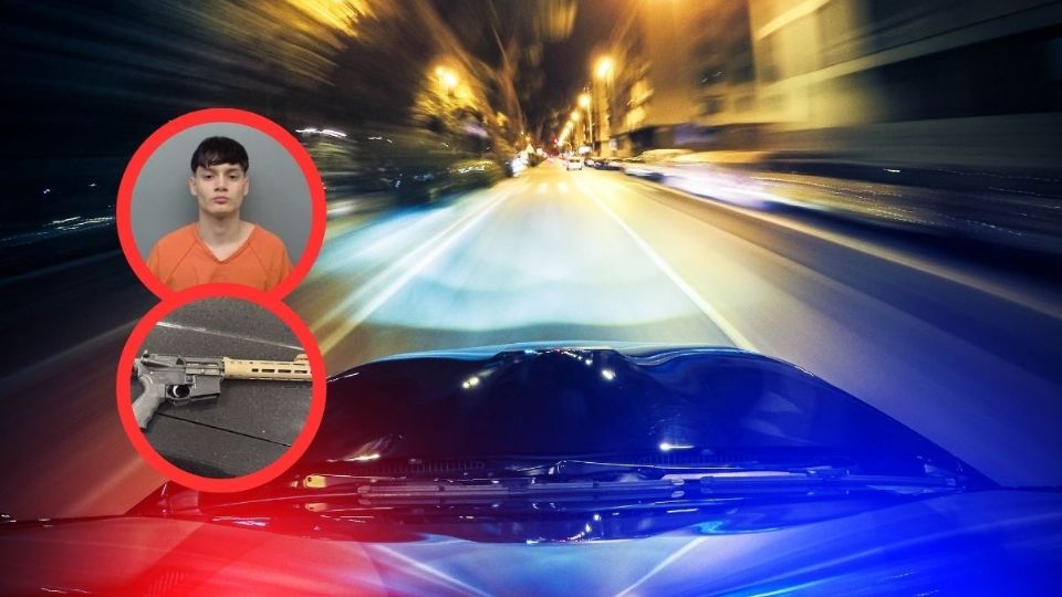 Luis Antonio Sotelo, de 17 años de edad, fue detenido con un fusil calibre .556, llamado 'matapolicías”.