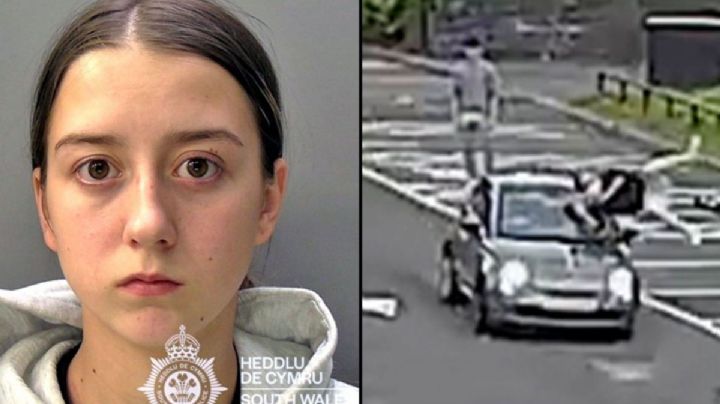 Mujer arrolla a jugador de rugby mientras hablaba por teléfono; el golpe lo lanza 6 metros | VIDEO