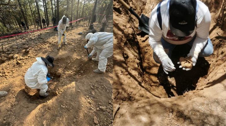 Encuentran nueva fosa clandestina en México; recuperaron seis cuerpos de esta zona