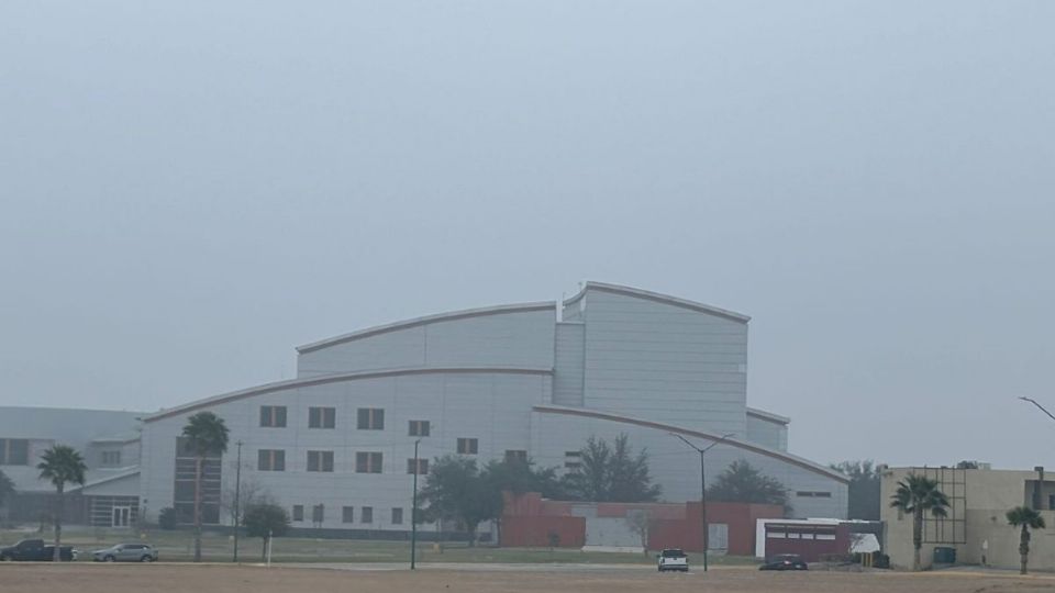 Mañana neblinosa en Nuevo Laredo.