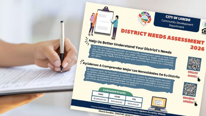 Aplican encuestas para identificar prioridades de los habitantes de Laredo, Texas