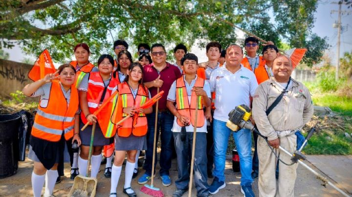 Jóvenes transforman comunidades con tequios deportivos; intervienen más de 10 mil en todo México
