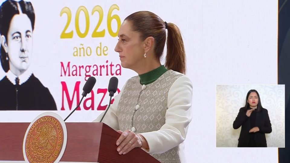 Sheinbaum enfatizó que su gobierno sostiene una política de cero impunidad