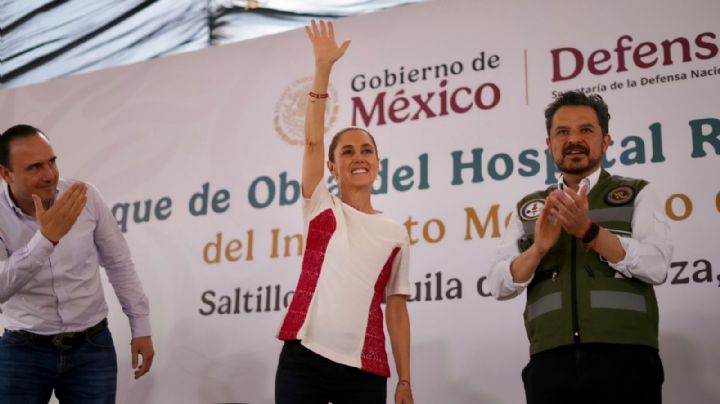 Arranca Sheinbaum construcción de hospital del IMSS en Saltillo; beneficiará a 2.5 millones de personas