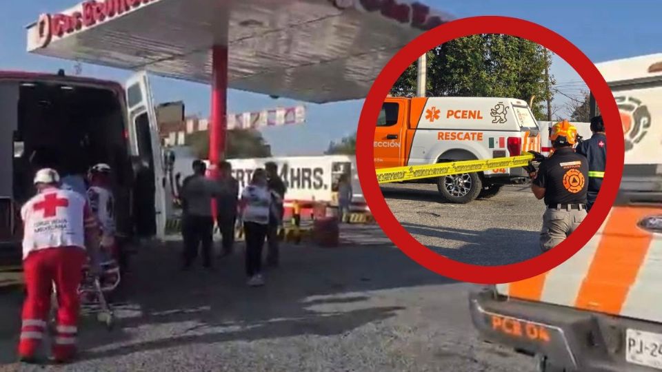 Hombre se queda sin brazo tras explosión en gasera en Monterrey