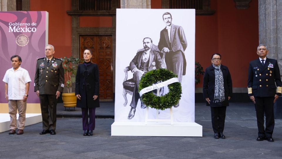 Sheinbaum conmemora 113 años del magnicidio de Madero