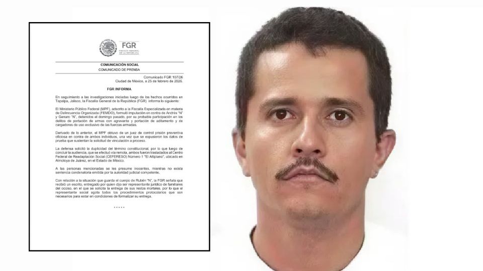 Piden los restos humanos del capo