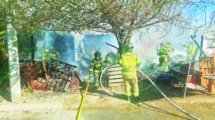 Cada día se reportan tres incendios en Nuevo Laredo; van 185 en 2026