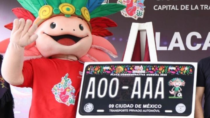 ¿Te quedarás sin las placas del Mundial 2026?; así puedes tramitar la edición conmemorativa
