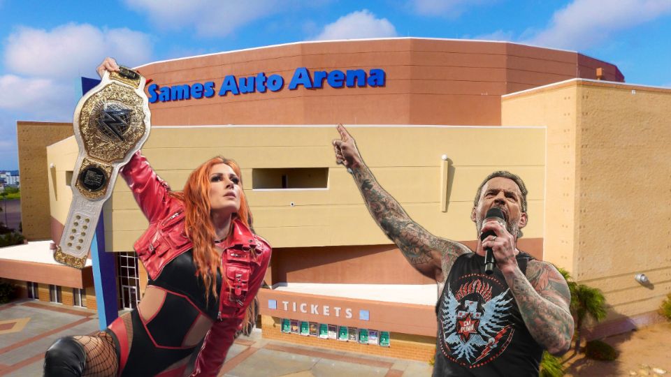 Becky Lynch y CM Punk estarán presentes en el Raw de Laredo.
