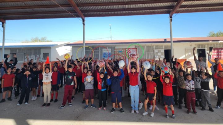 Impulsan activación física en primaria de Nuevo Laredo; fortalecen deporte escolar