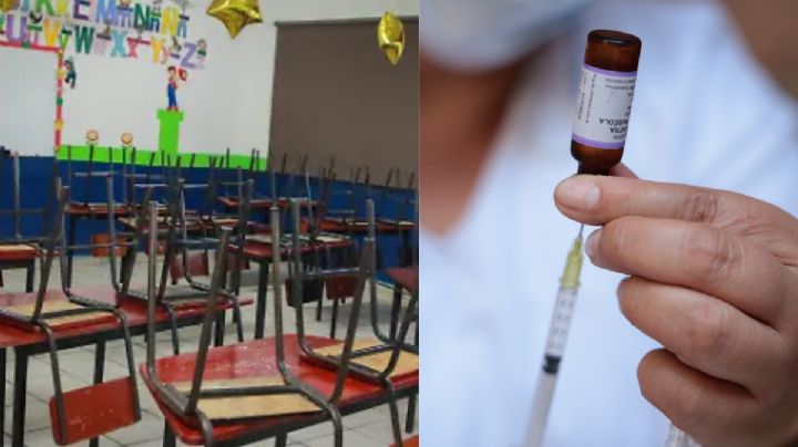 Por brotes de sarampión, SEP confirma suspensión de clases de emergencia en varios municipios