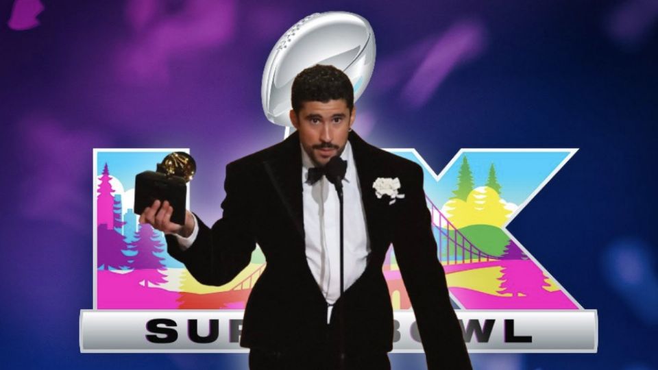 Captan ensayo de Bad Bunny para el Super Bowl 2026