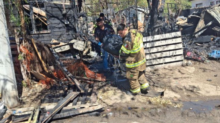 Abuelito discapacitado muere calcinado en el incendio de la colonia Viveros; una mujer sobrevivió